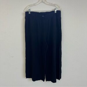 H&M Black Wide Leg Pants